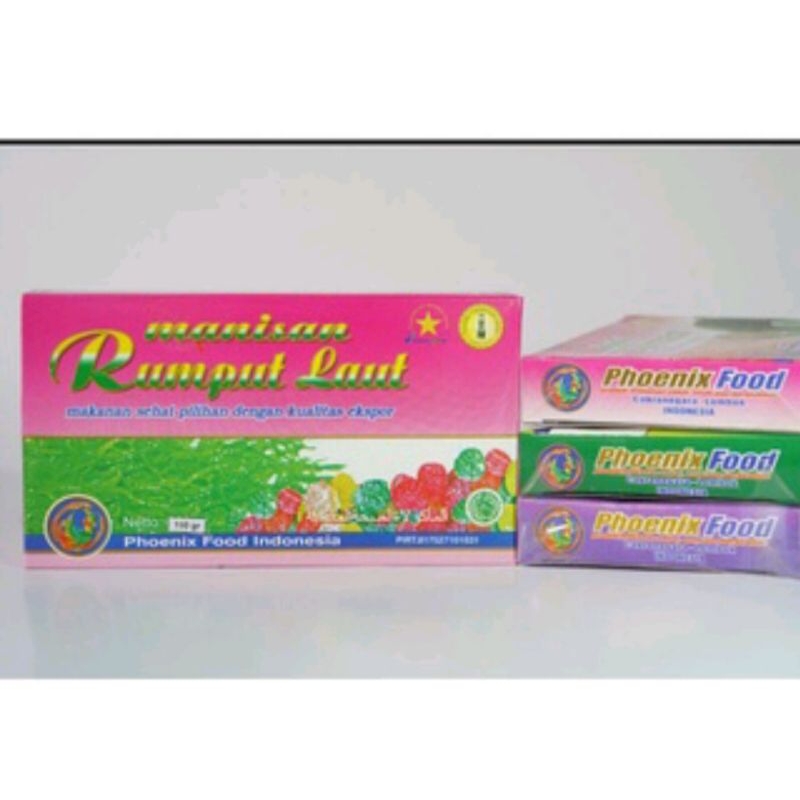 

Permen rumput laut premium BOX 160gr