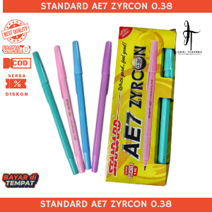

Standard - Pulpen AE7 Zyrconball 0.38 ( Alat Tulis / Pen / Ballpoint / Pena )