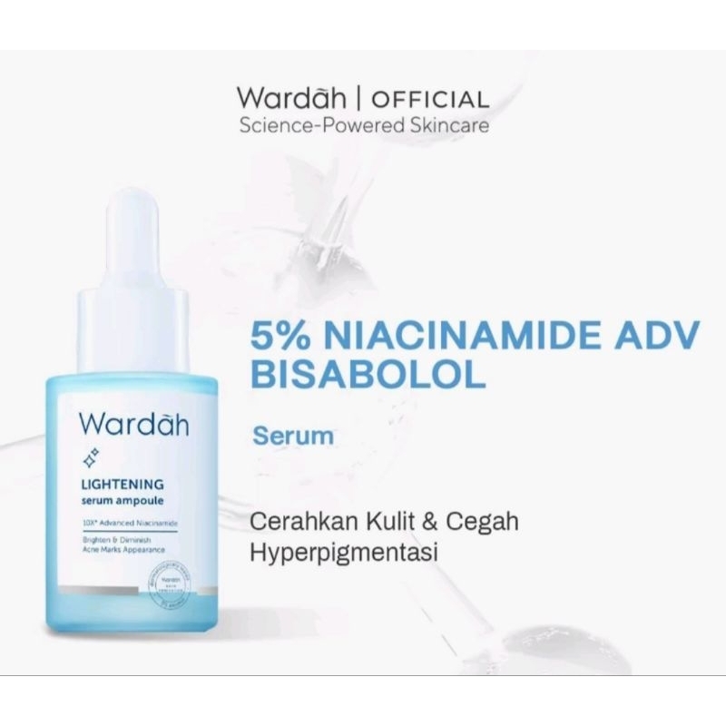 Wardah 10X advance niacinamide serum
