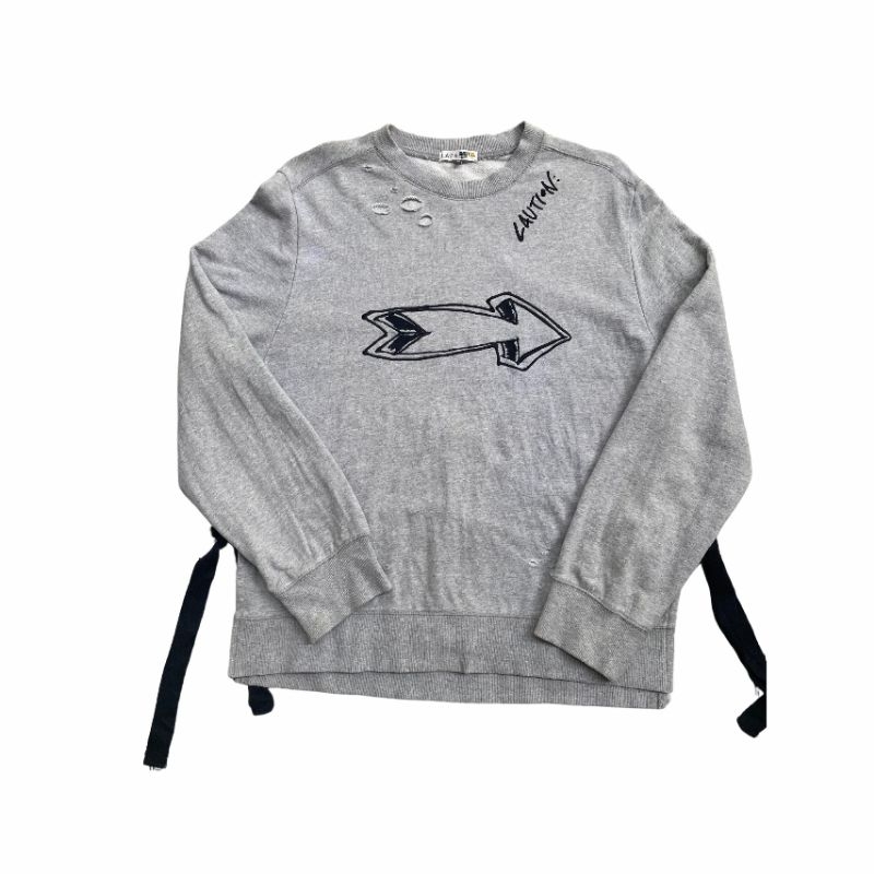 crewneck lap x smiley crewneck vintage jaket vintage jaket jeans boxy knitwear vintage hoodie second