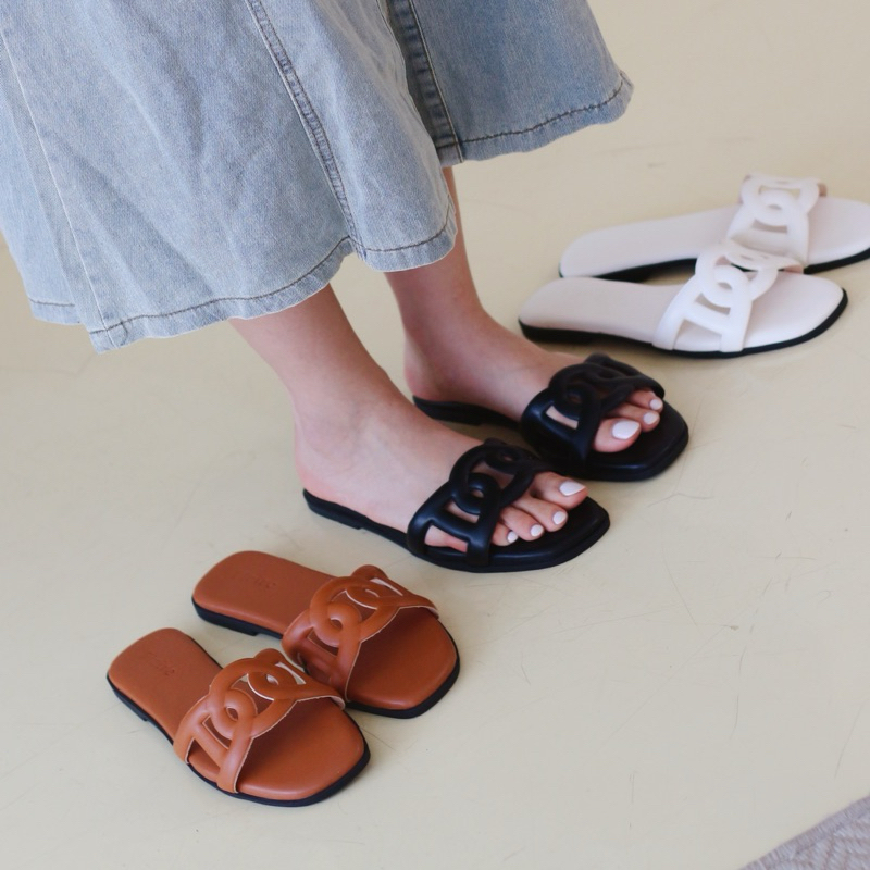 FLAIRE/ KELLY SANDAL / Sandal daily wanita / Sandal Wanita Empuk / sandal casual wanita / SANDAL SLI