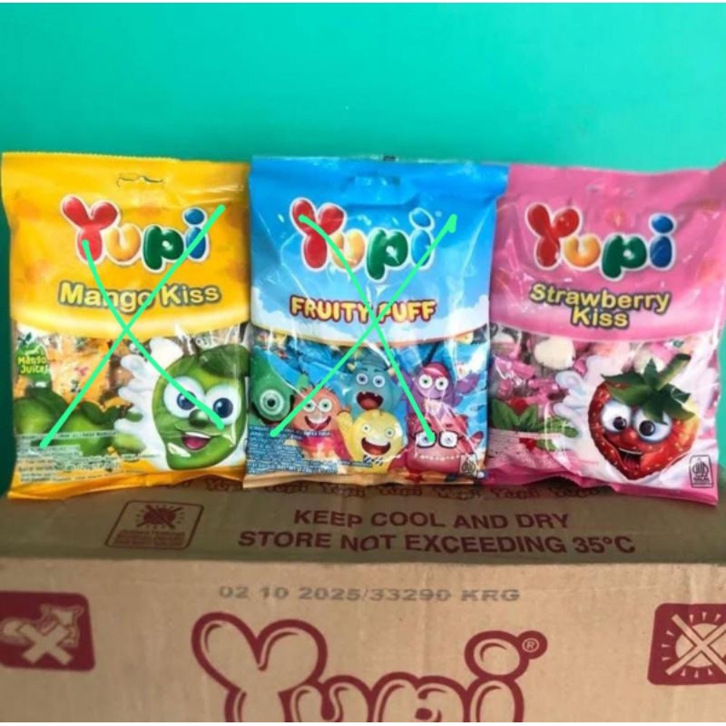 

Yupi bags 120gr