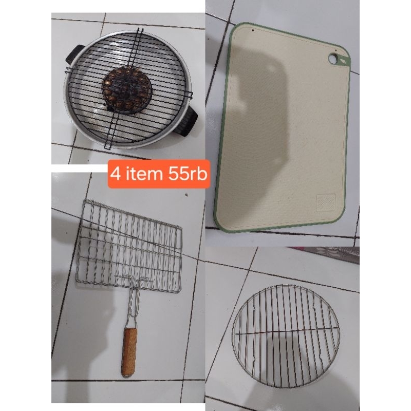 Preloved Alat Panggang Ikan / Happy Grill