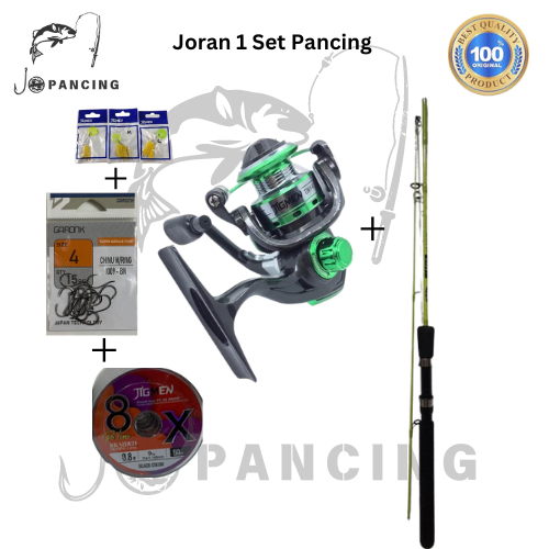Joran Pancing Set Lengkap Murah Original | 1 Set Pancing Lengkap Joran Pancing 140 150 165
