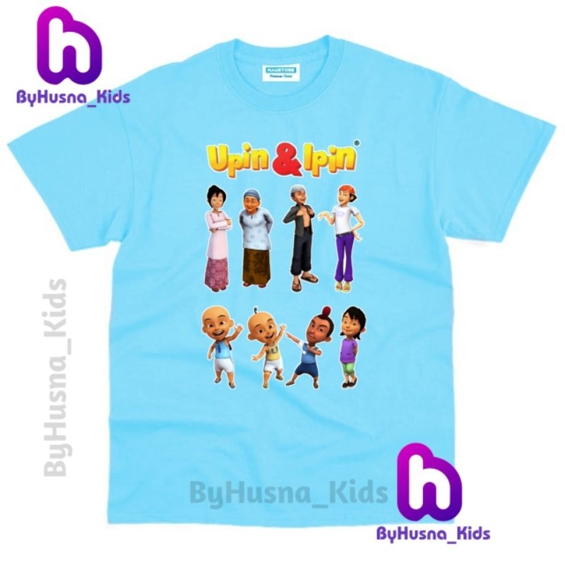 UPIN DAN IPIN BAJU ANAK KAOS ANAK UPIN DAN IPIN ATASAN ANAK PAKAIAN ANAK CEWEK ANAK COWOK UNISEX BAL