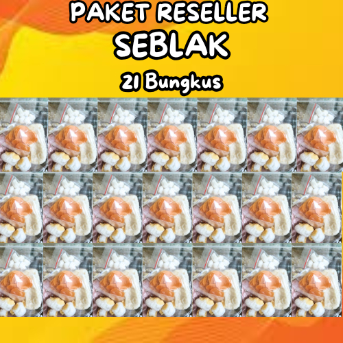 

PAKET RESELLER SEBLAK INSTAN 21 pcs