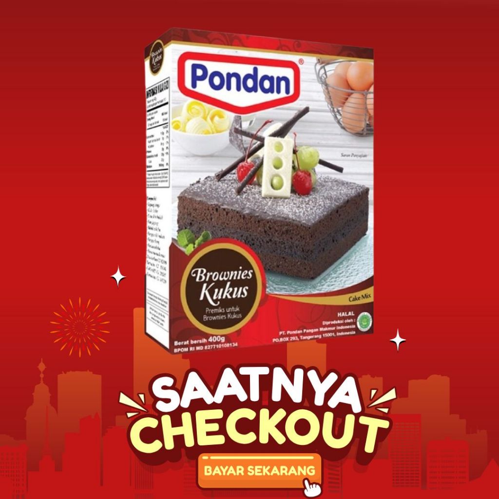 

PONDAN BROWNIES KUKUS 400g