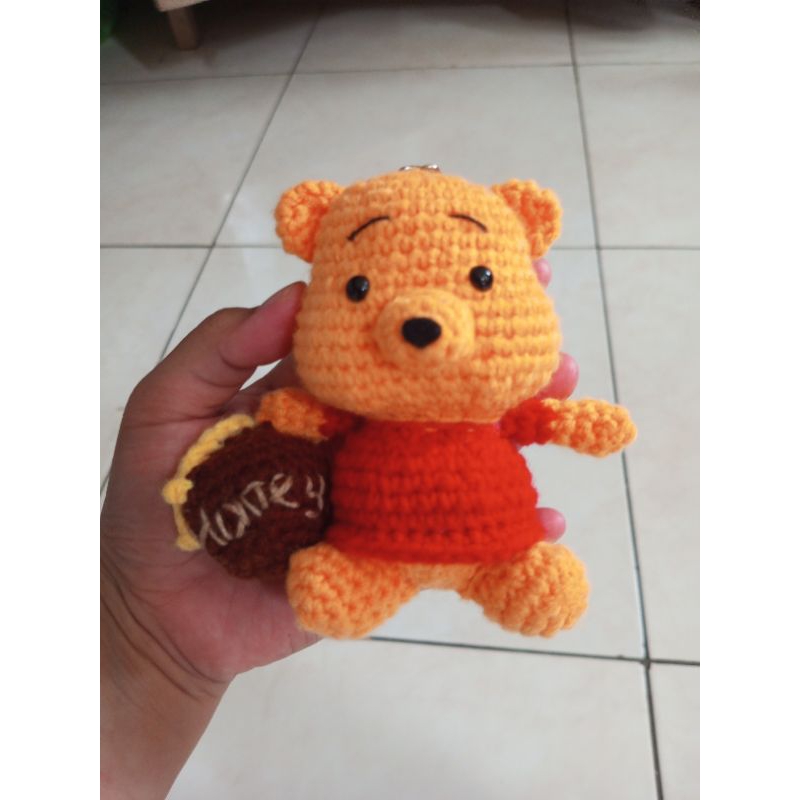 Amigurumi Winnie the Pooh/Winnie the Pooh crochet/Winnie the Pooh rajut/ boneka WINNIE THE POOH