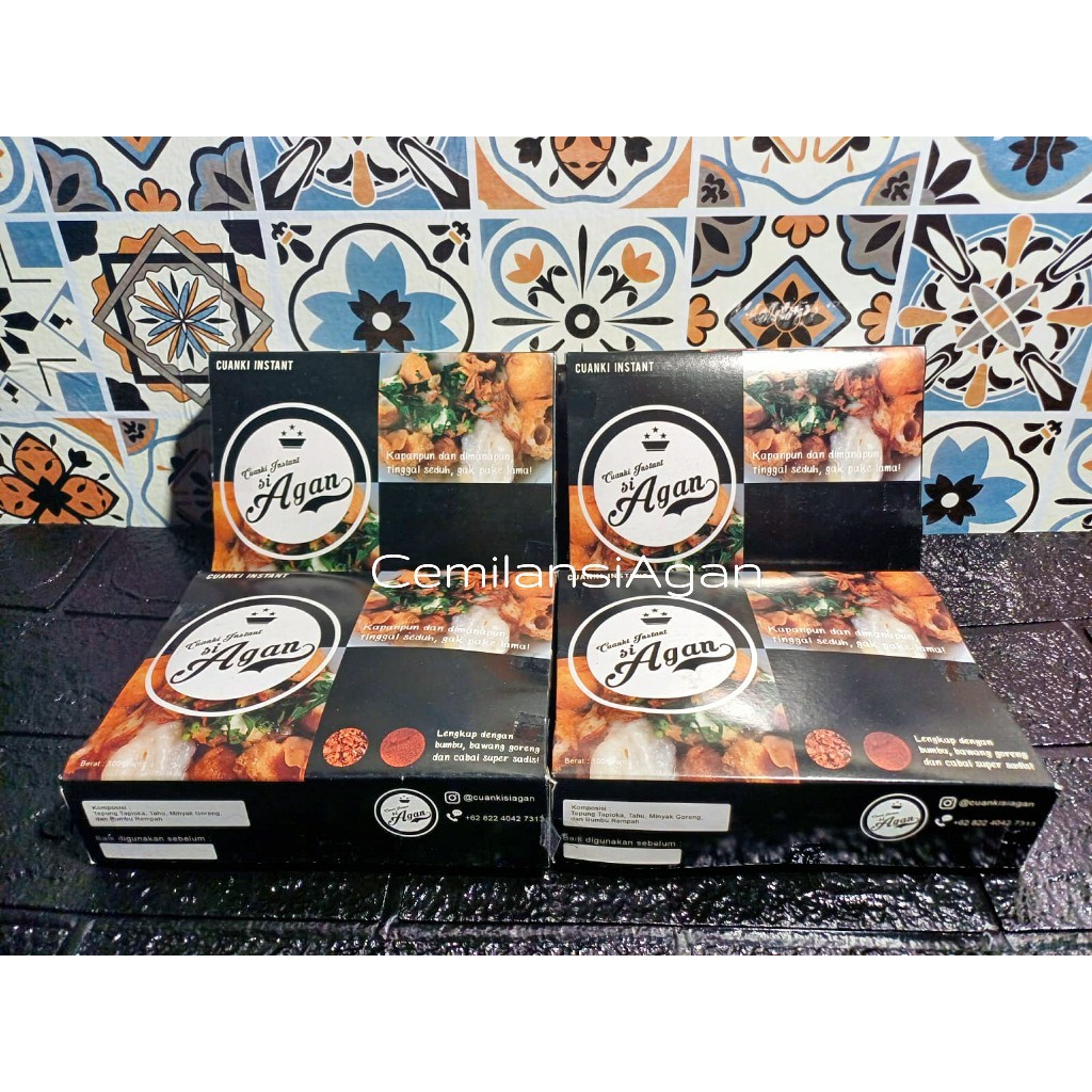 

CUANKI INSTAN SIAGAN /CUANKI BANDUNG/CEMILAN BANDUNG/MAKANAN TRADISIONAL
