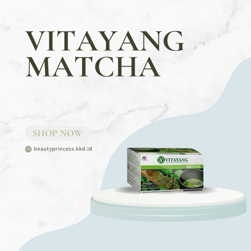 

Vitayang Matcha 10 sachet tinggal seduh