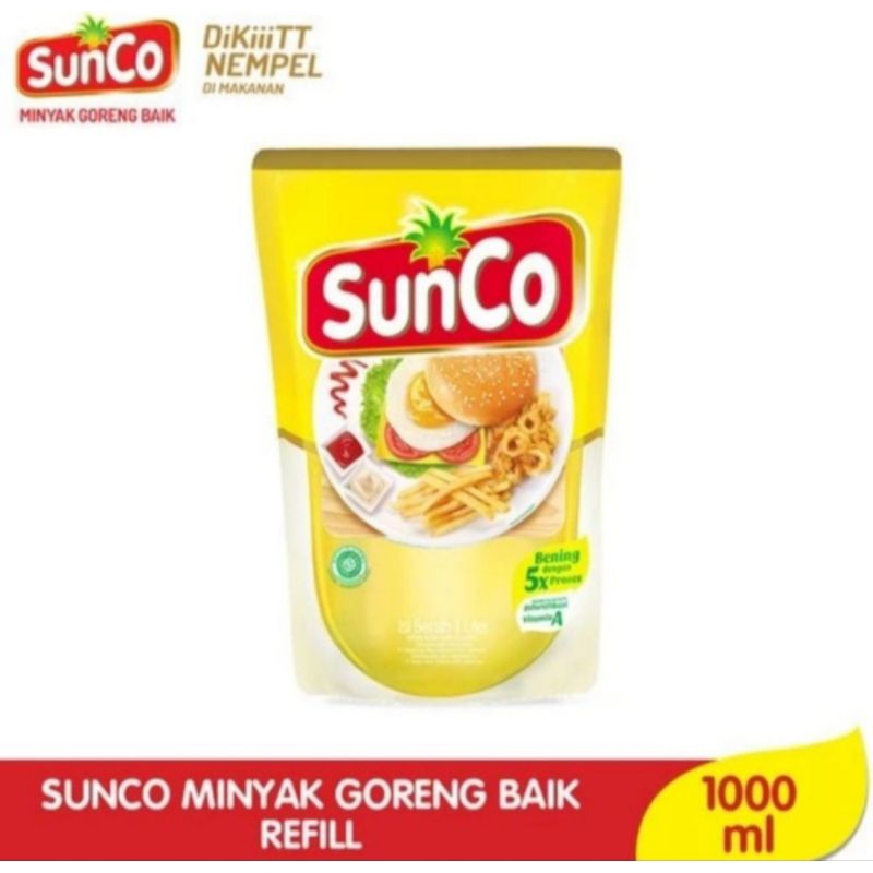 

Minyak Goreng SunCo Refill 1lt