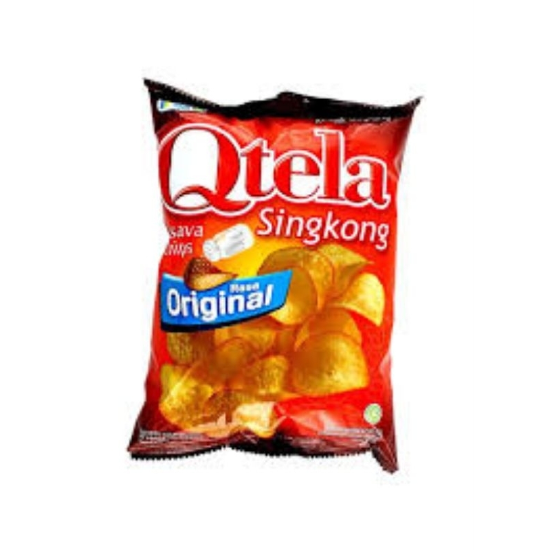 

QTELA KERIPIK SINGKONG RASA ORIGINAL | BARBEQUE | BALADO NETTO 60 GR