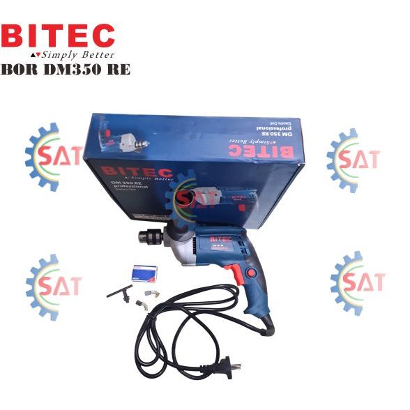 BOR TANGAN BITEC DM 350 RE, DRILL BITEC DM 350 RE