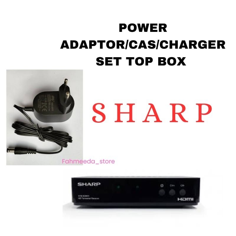 POWER ADAPTOR CAS CHARGER SET TOP BOX SHARP