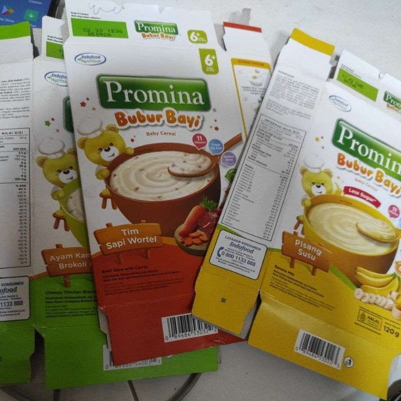 

kardus bekas promina