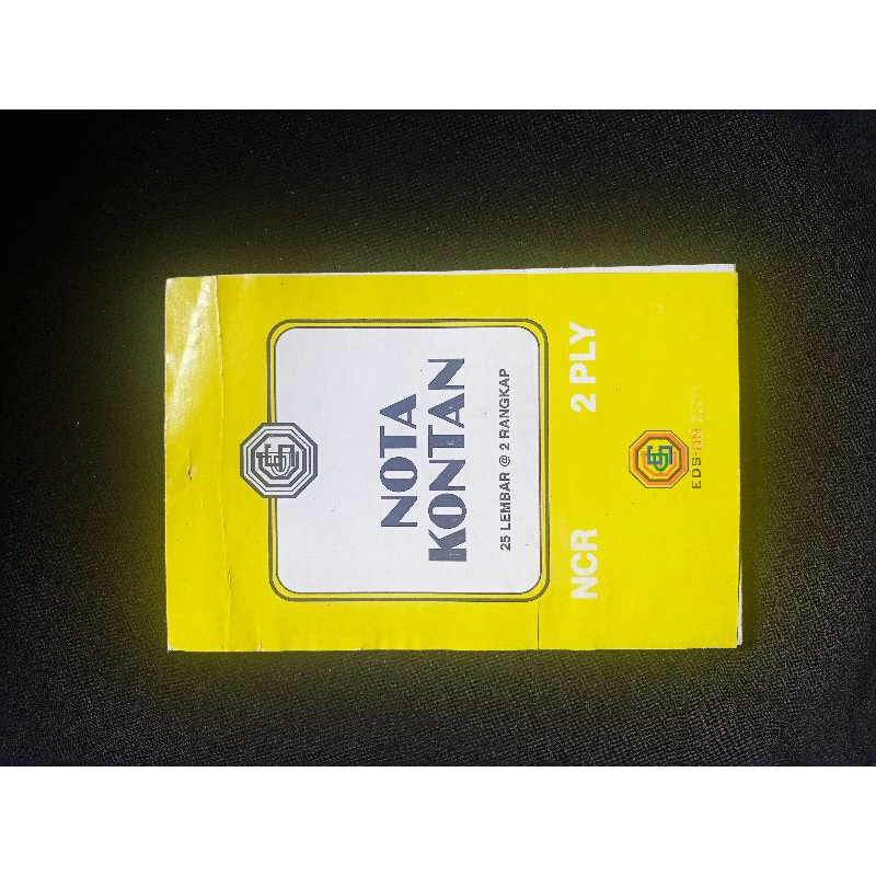 

nota kontan ukuran kecil