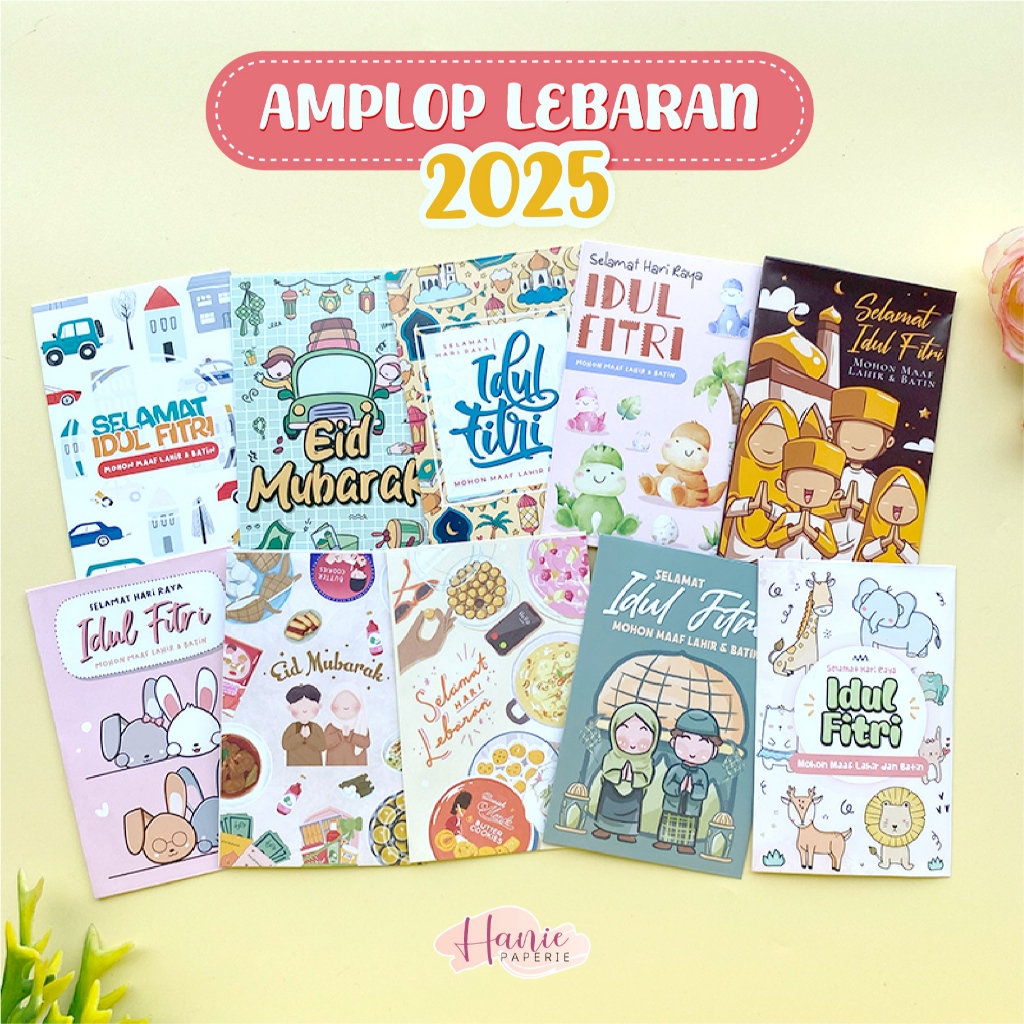 

AMPLOP LEBARAN 2025 PREMIUM SIZE MEDIUM