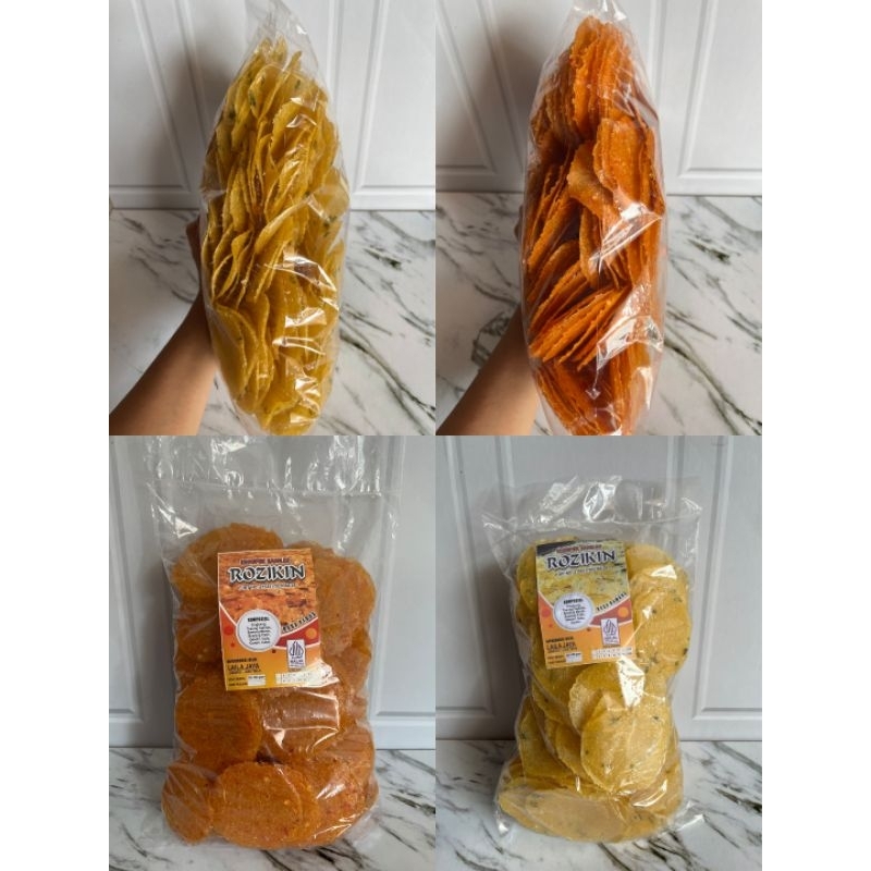 

500 Gram Kerupuk Samiler Gurih Renyah Tanpa Bahan Pengawet
