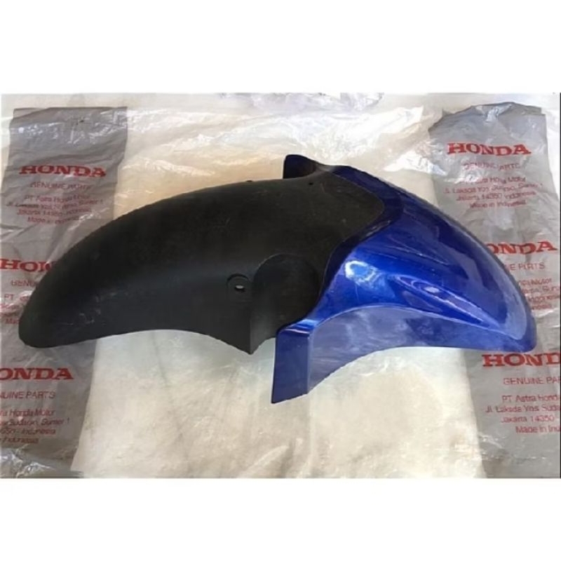 spakbor slebor depan Honda Tiger Revo warna biru