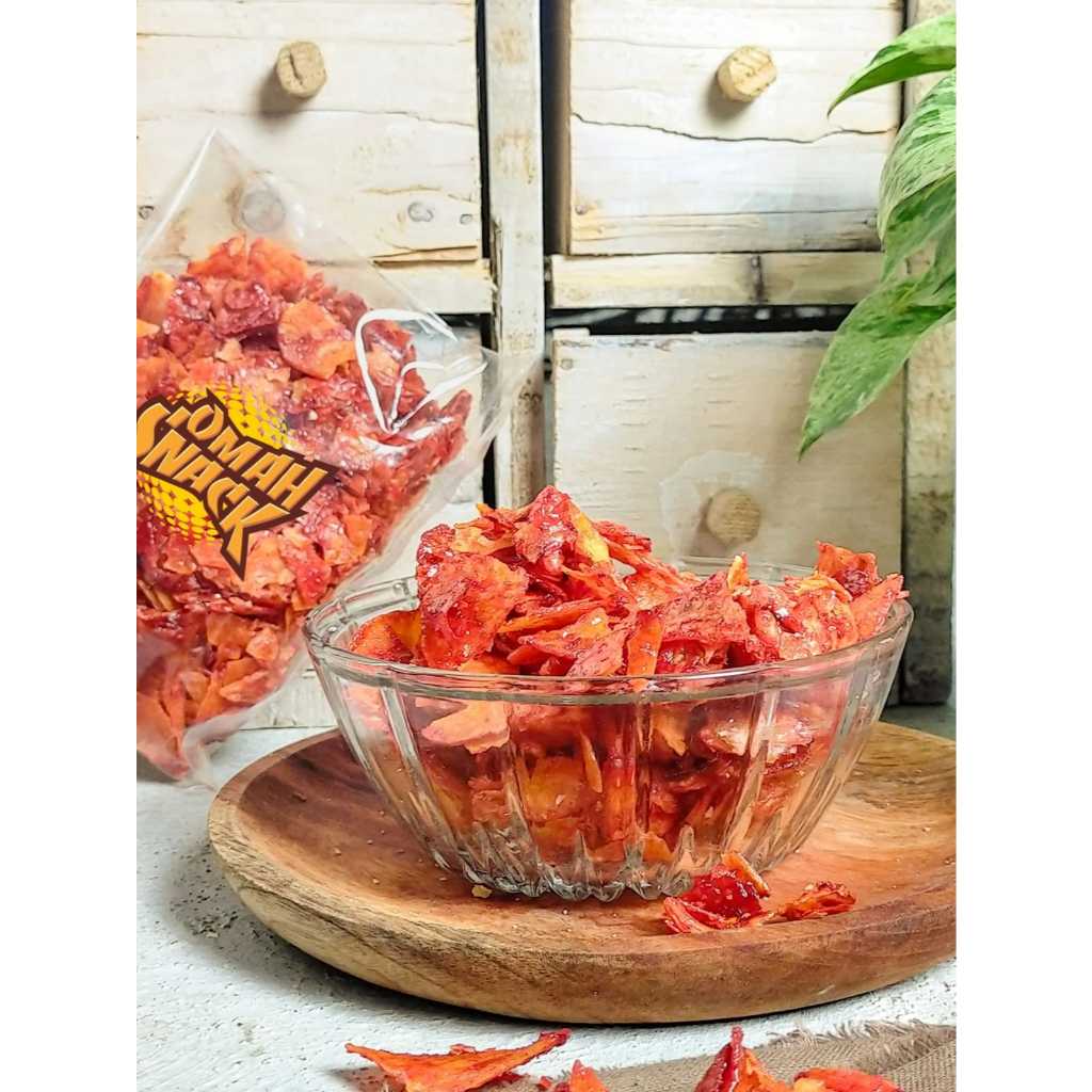 

KERIPIK SINGKONG BALADO MERK DOYAN KEMASAN 500GR