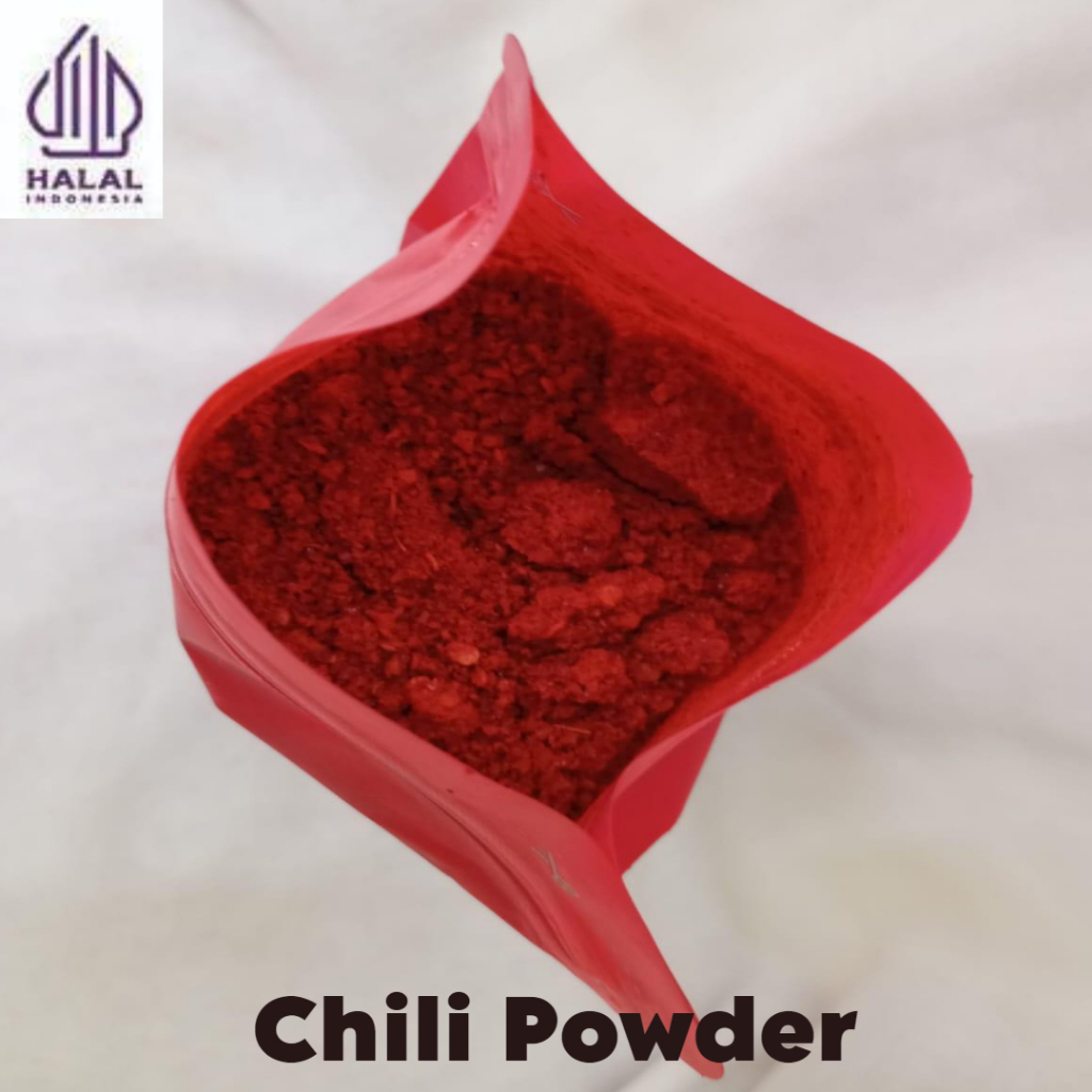 

Chili Powder Bubuk Tabur Cabe Halus Tanpa Msg Halal Extra Pedas 250 gram