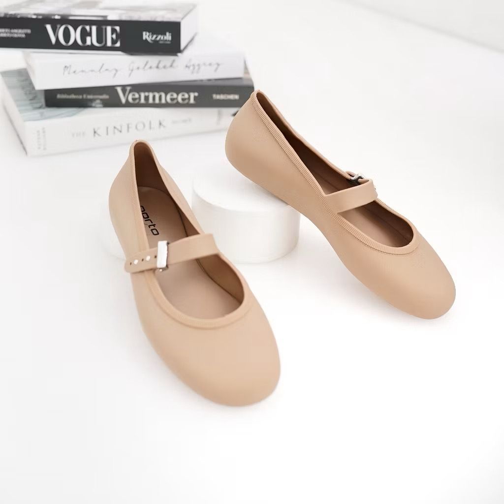 Sendal Balerina flat shoes import flat