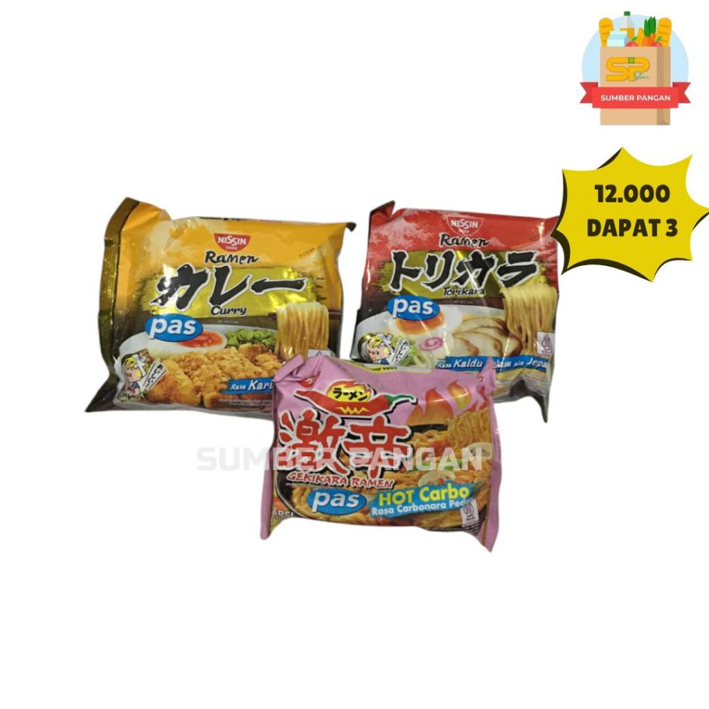 

Gekikara Ramen Ala JEPANG porsi PAS / NISSIN Gekikara Ramen PORSI PAS