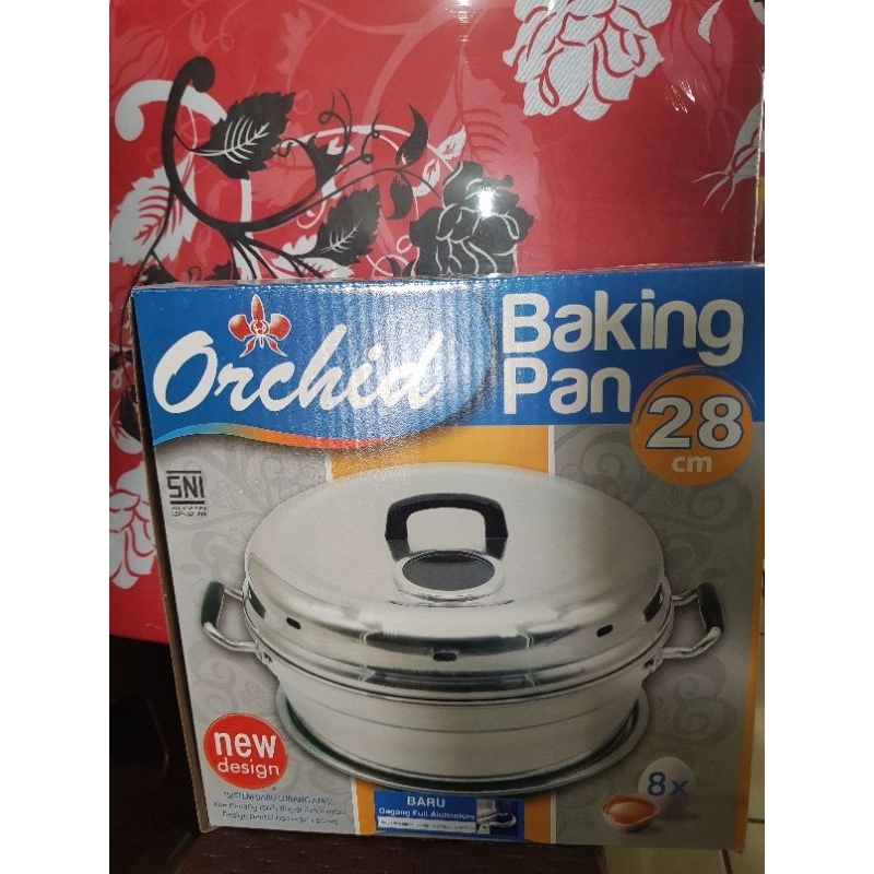 Baking Pan Orchid 28Cm