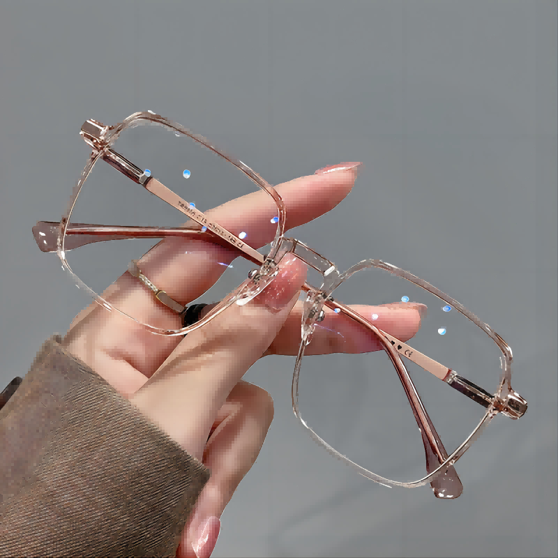 READY Kacamata photochromic fashion kacamata miopia kacamata optik perlindungan radiasi -0,25~-3.25