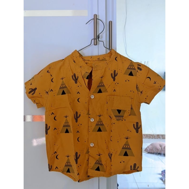 

preloved kemeja anak motif