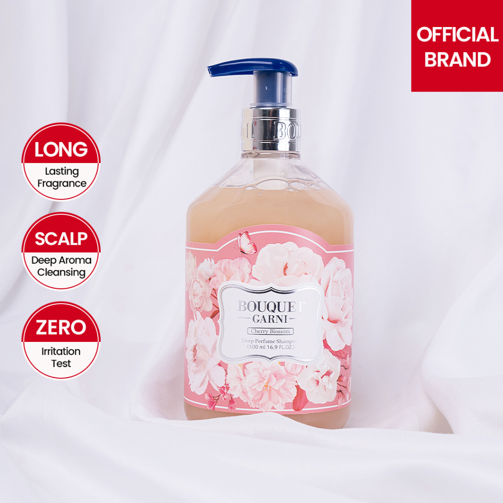 Bouquet Garni Deep Perfume Shampoo Cherry Blossom 500ml