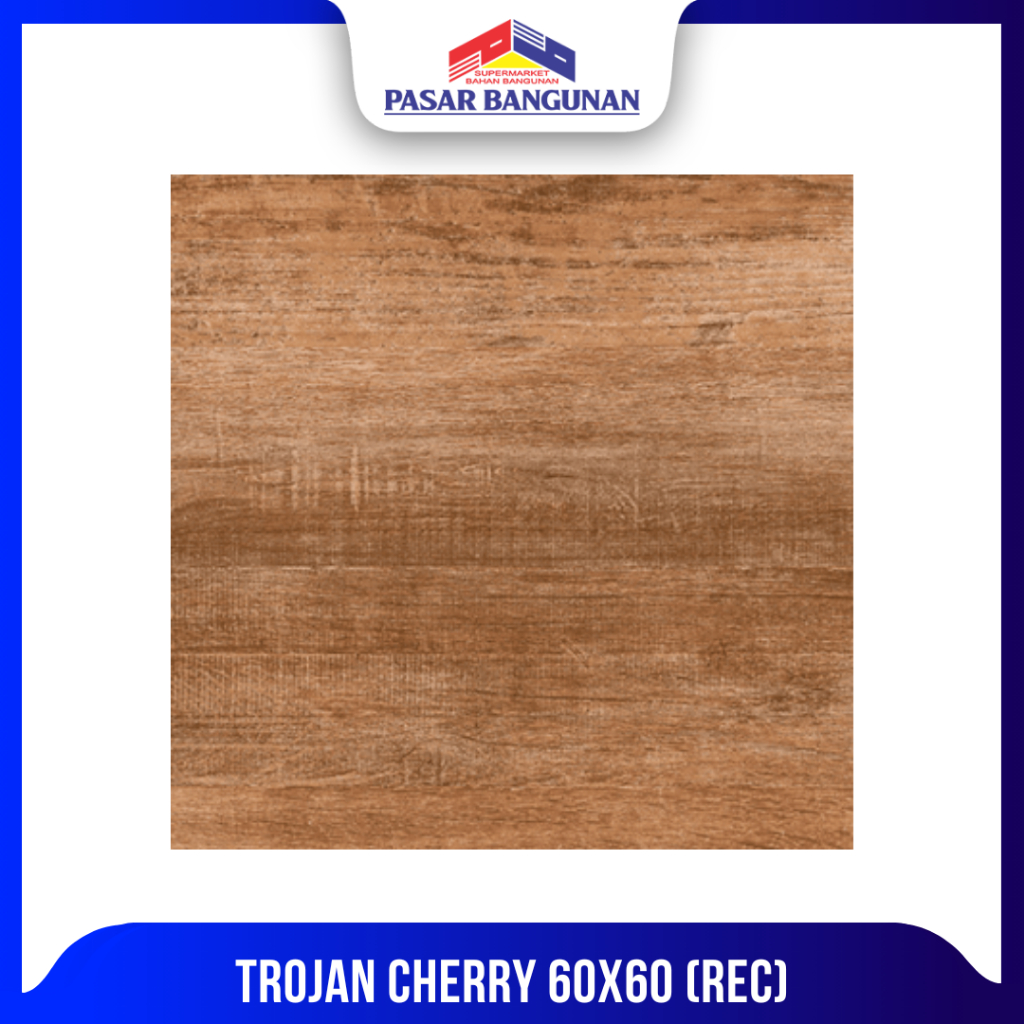 KERAMIK HABITAT TROJA CHERRY 60X60 (REC)