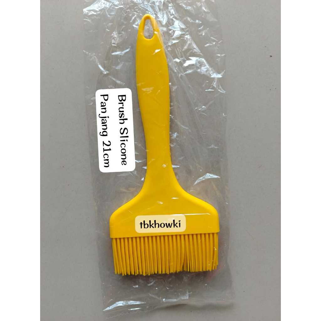 

KUAS silicone Brush warna panjang 21 cm