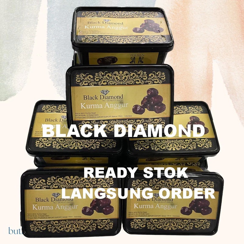 

Kurma Anggur BLACK DIAMOND Premium /Kurma Bam/ Kurma Madu