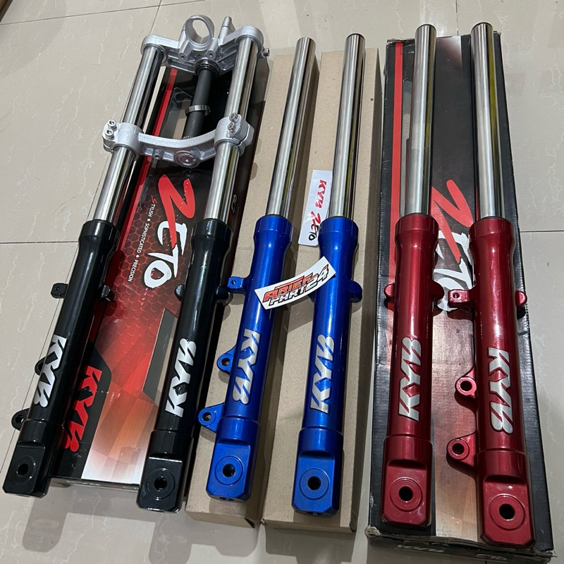 Shock Skok Depan Bottom KYB Zeto As 33 Original Kyb Zeto Set Segitiga Ninja RR gorilla pnp honda
