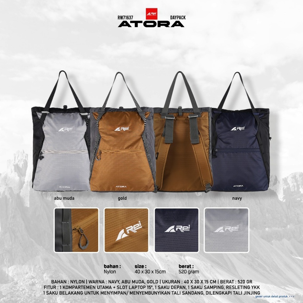 Ransel Atora Daypack Arei Outdoorgear