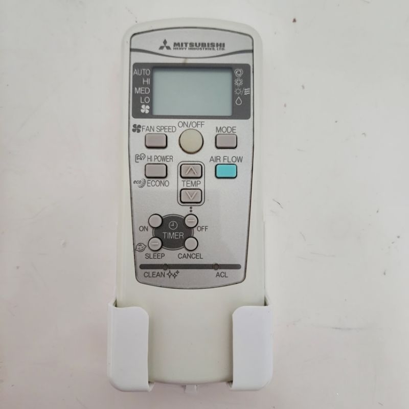 Remote AC Mitsubishi Original RKX502A001B Preloved Bekas