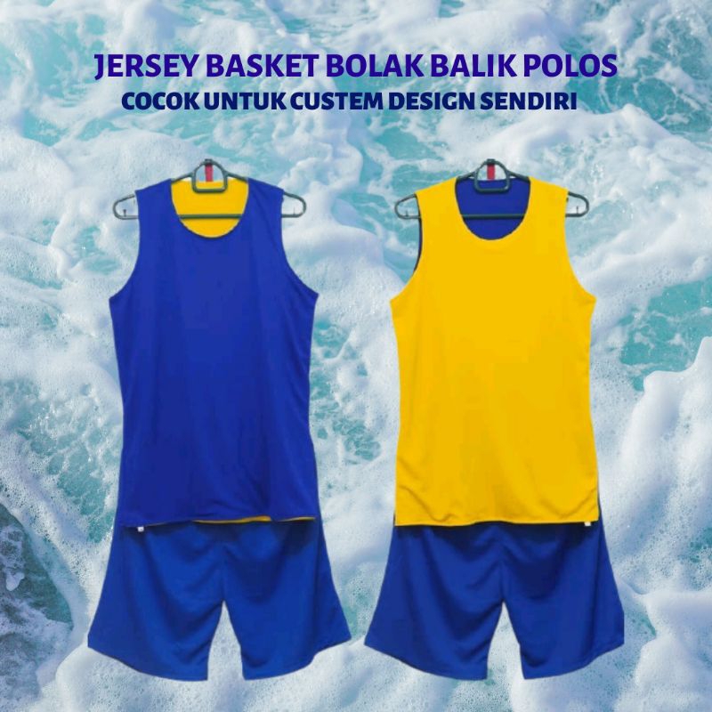 JERSEY BASKETBALL/JERSEY BOLAK-BALIK POLOS