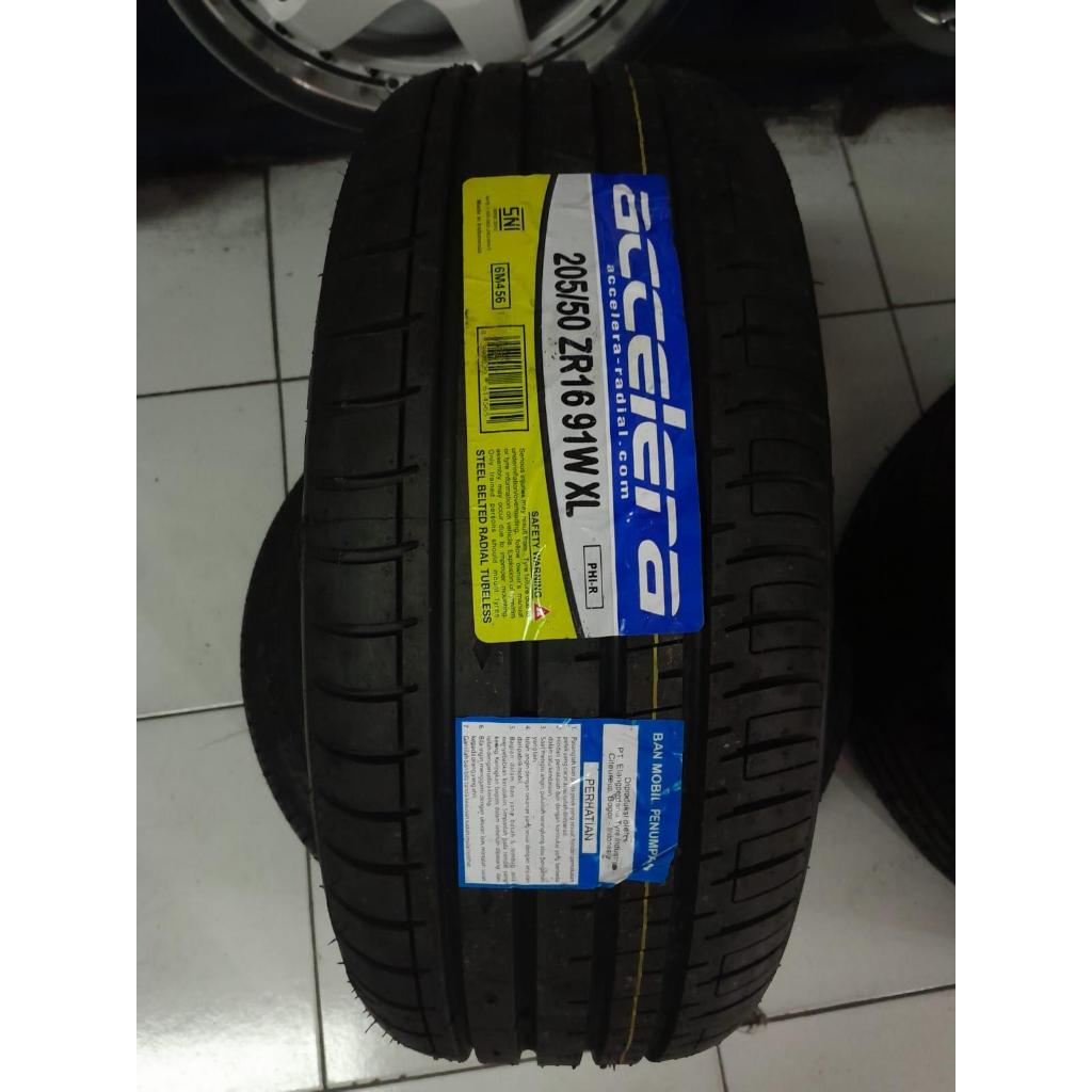 ban mobil accelera phi-r 205 50 ring 16 merk accelera