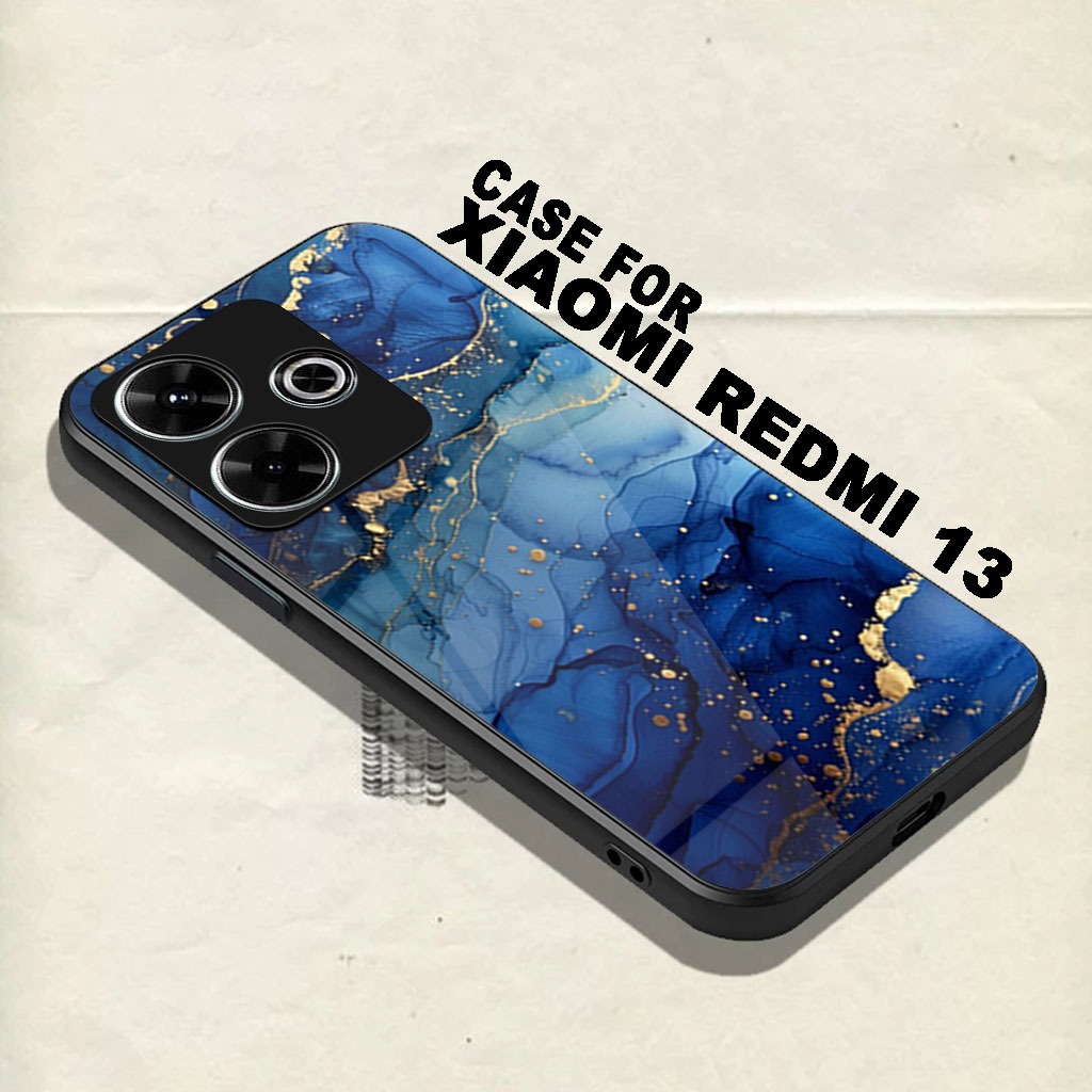 Softcase Kilau Xiaomi Redmi 13 Terbaru [ MOTIF MANIK ] Casing Handphone Xiaomi Redmi 13 - Pelindung 