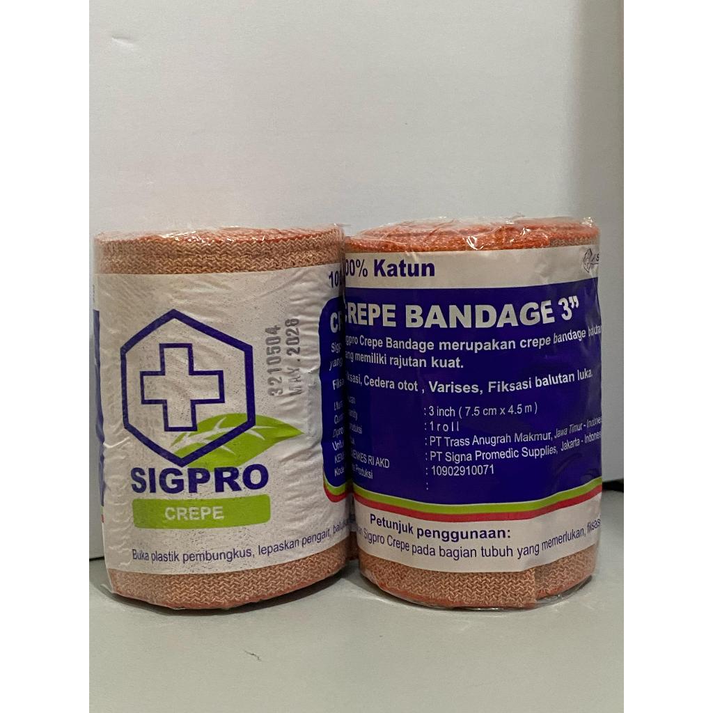 Perban Patah Tulang / SIGPRO CREPE perban elastis patah tulang