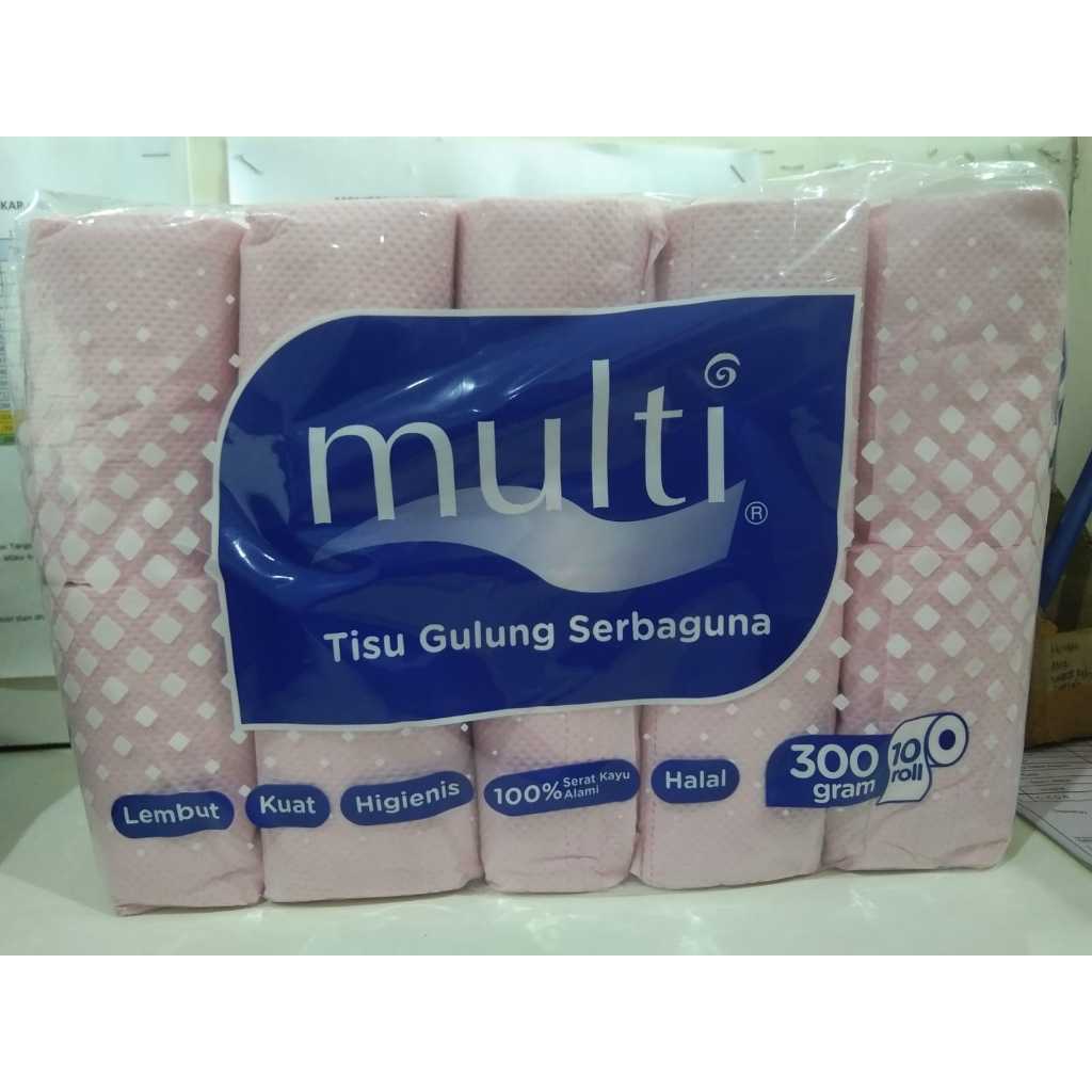 

Multi tisu gulung coreless PB 07 serbaguna 10 roll 300Gr/tissue toilet gulung Tanpa core tengah multifungsi 10roll