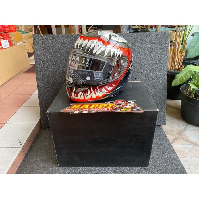 HELM FULL FACE HJC RPHA 11 VENOM 2 MARVEL