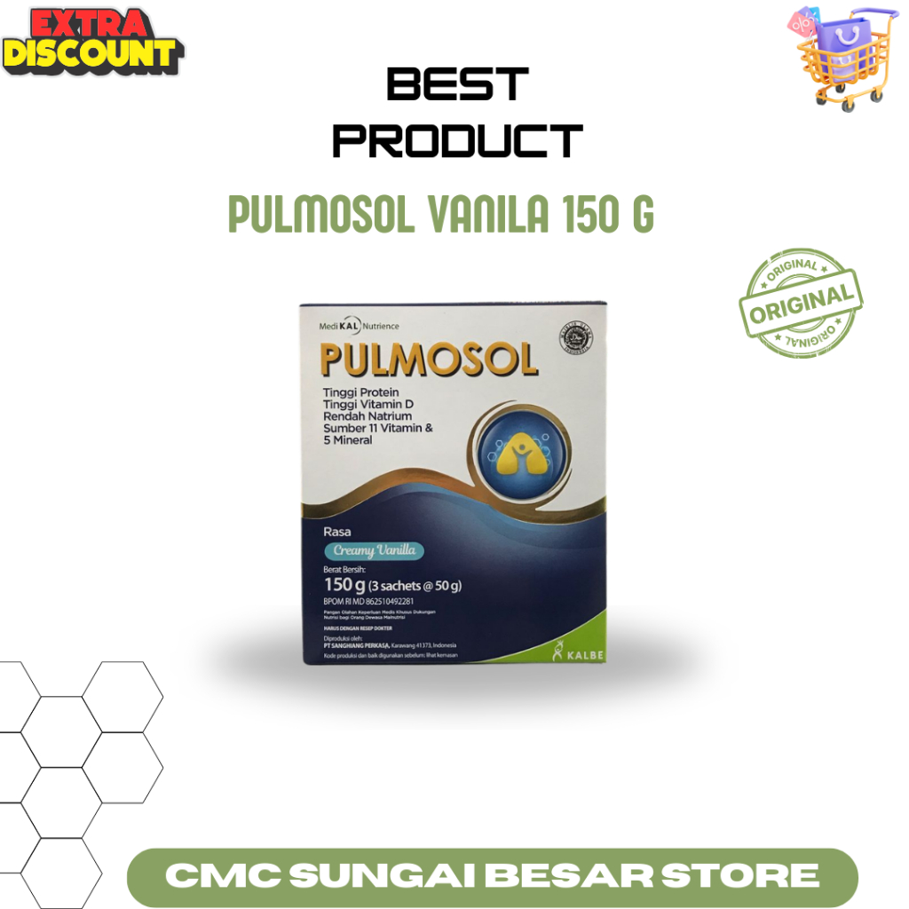 

Pulmosol Creamy Vanila 150 g