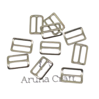 Ring Jalan Topi 1.7 cm Bahan Metal Solid Premium - 12 Pcs