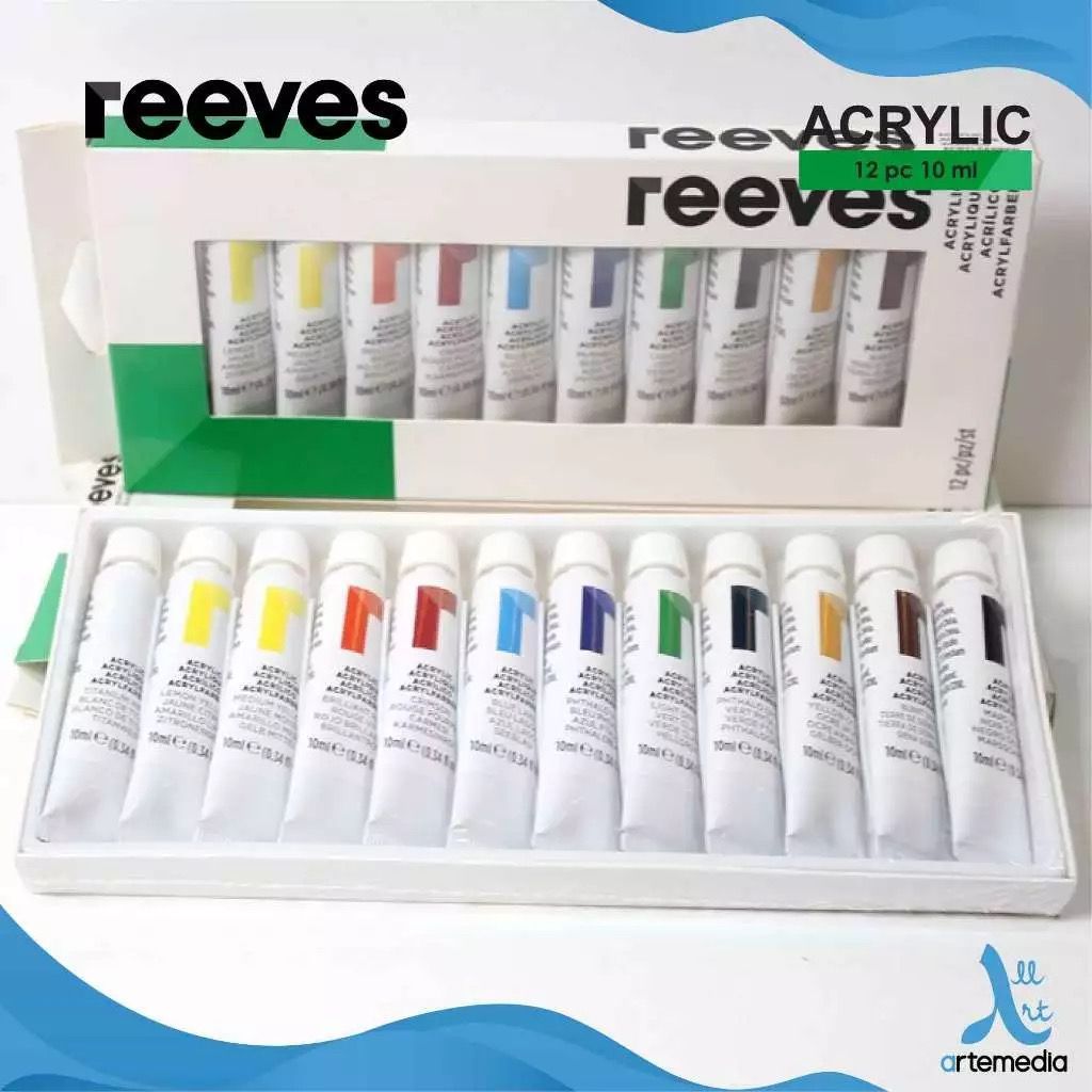 

Gramedia Mall Pekanbaru(Original)Reeves Acryic Color Paint Tube Set