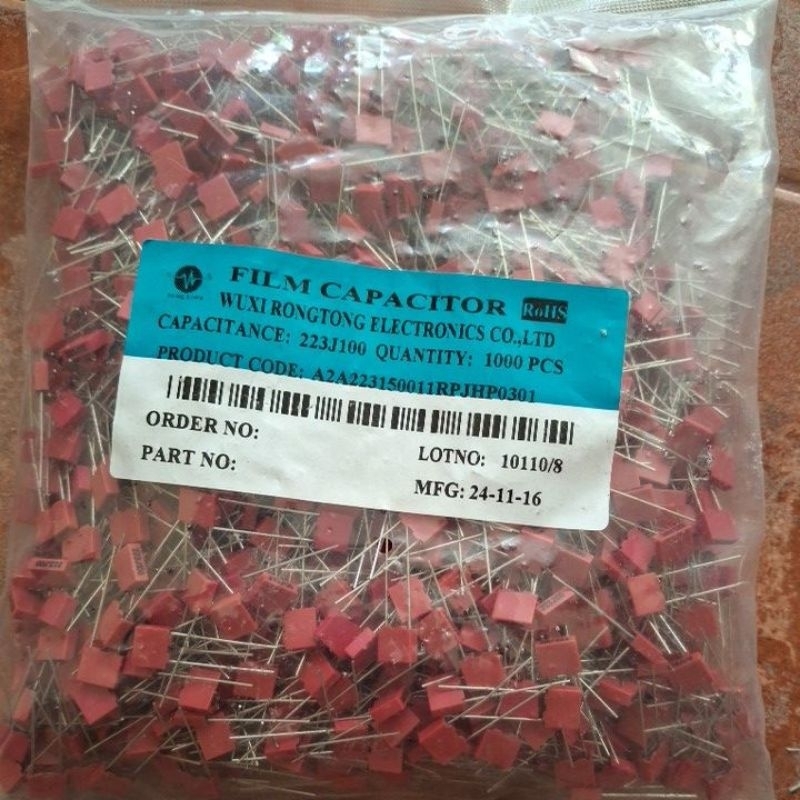 1.000 pcs kapasitor mkm 223 capacitor mkm 22n