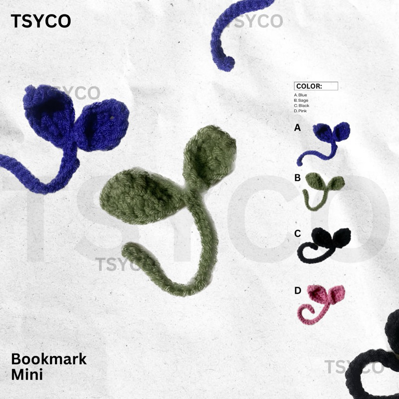 

TSYCO - MINI BOOKMARK CROCHET
