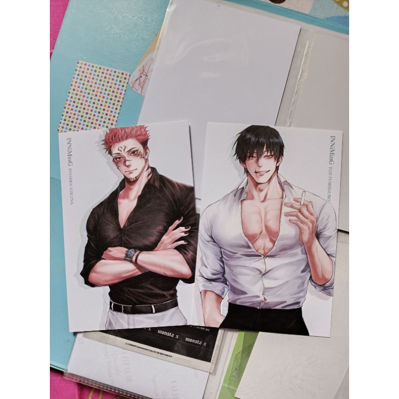 postcard toji by inniming jujutsu kaisen