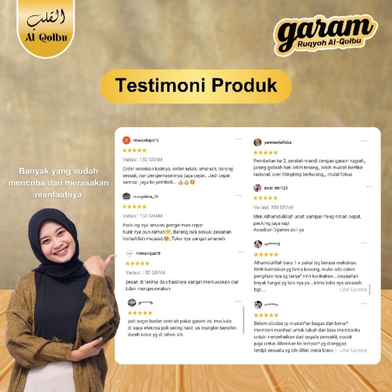 

BELI 1 GRATIS 1 - GARAM RUQYAH AL QOLBU ORIGNAL PRODUK